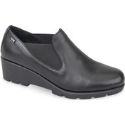 Resim Nero Oxford Klasik Kadın Vs10401 Valleverde Calz.donna Scarpa Nappa Nera siyah Siyah 