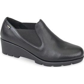 Resim Nero Oxford Klasik Kadın Vs10401 Valleverde Calz.donna Scarpa Nappa Nera siyah Siyah 