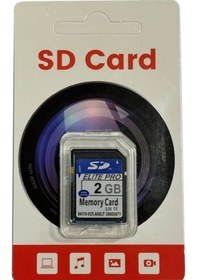 Resim 2 Gb Sd Hafıza Kartı Fotograf Makinaları İçin 2 Gb Elite Pro Sd Hafıza Kartı 