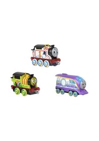 Resim Fabbatoys Thomas Ve Arkadaşları - Renk Değiştiren Küçük Trenler 3'lü Paket 