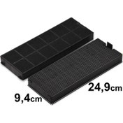 Resim Beko Adv 5350 (6744202000) Davlumbaz Karbon Filtre 9188457010 
