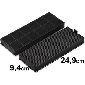 Resim Beko Adv 5750 (7884070200) Davlumbaz Karbon Filtre 9188457010 