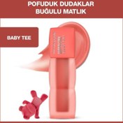 Resim Maybelline Super Stay Teddy Likit Mat Tint - 25 Baby Tee 