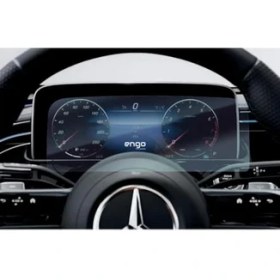 Resim Engo Mercedes E220 ile Uyumlu Dijital Gösterge Paneli Ekran Koruyucu Nano W214 
