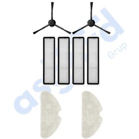 Resim Dreame D10s, D10s Pro, D9 Max Gen2 Uyumlu 2 Yan Fırça 4 Filtre 2 Mop Pkt-iasgf0000234 