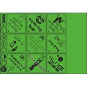 Resim Sevenkardeşler A5 Sticker 040 Tek Paket Çoklu Sticker 