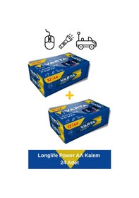 Resim Longlife Power Aa Kalem Pil 24 Adet 