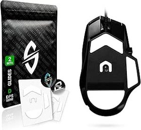 Resim SensoryBoost DPS Glides Logitech G502 X (Kablolu) için (2'li Paket) ultra hızlı, yuvarlatılmış kenarlar, uzun ömürlü, kendinden yapışkanlı, yedek fare ayakları, oyun faresi aksesuarı 