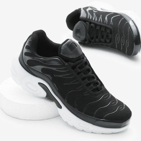 Resim Tonny Black Faylon Tpu Taban Nefes Alabilen Kumaş Bağcıklı Siyah Beyaz Spor Ayakkabı Tbtn005 Siyah Beyaz | Unisex 
