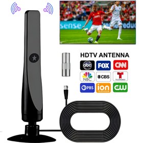 Resim 2025 Yeni Model Manyetik Tabanlı HD Dijital TV Anteni - 4K/1080P Akıllı Televizyonlar için, DVB-T2/ATSC Alıcıları, Pil Gerekmez & Alet İhtiyacı Yok, Güçlendirilmiş Sinyal Alımı ile Ücretsiz Yerel Kanallar, Akıllı TV İçin Kapalı Alan Anteni, Güvenilir Sinyal Kalitesi, Kompakt Tasarım, Dayanıklı Yapım, Kablosuz Bağlantı 