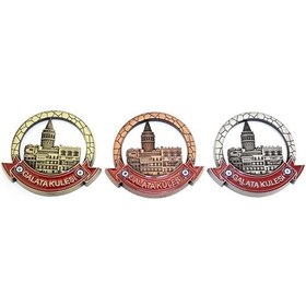 Resim İstanbul Temalı Metal Magnet 