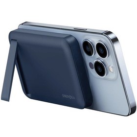 Resim Magpac Mini 10.000 Mah 20w Type-c 15w Kablosuz Şarj - Stant Özellikli Magsafe Powerbank - Derin Mor Koyu Gri 