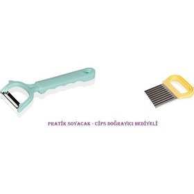 Resim Pratik Soyacak - Cips Doğrayıcı Hediyeli Çok Renkli 