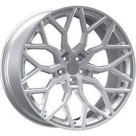 Resim Emr -a318-15 8.5x19"-5x114.3 Et35 73.1 Sılver Diamond Jant (4 Adet) Uyumlu 