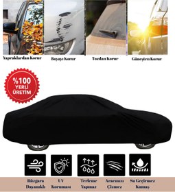 Resim dokaca Siyah Opel Tigra A Uyumlu Araba Brandası, Koruyucu Örtü, Oto Branda 
