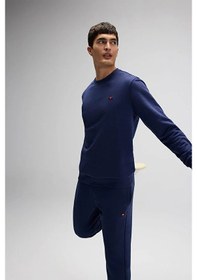 Resim Ellesse Erkek Sweatshirt Em579-nv Lacivert 