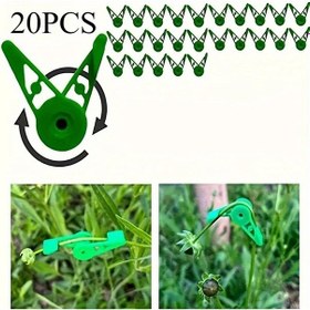 Resim Chuangyinshop 25 Parça 360 Derece Ayarlanabilir Bitki Aydınlatma Hortum Bükücü Kalın Plastik Bahçe Aleti 