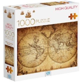 Resim Ca Games Dünya Haritası 1000 Parça 