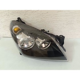 Resim TYC OPEL ASTRA H SAĞ ÖN FAR SİYAH MOTORLU SIFIR 2004-2009 