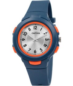 Resim Captiva Analog 30 mt Suya Dayanıklı Silikon Kordonlu Çocuk Kol Saati Yeni Moda Şık Tararım 