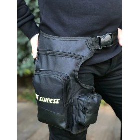 Resim Motobros Motosiklet Dainese Bacak Çantası Bel Çantası 