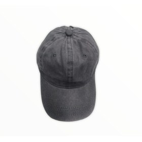 Resim Granz Unisex Gri Eskitme Spor Şapka 