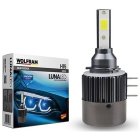 Resim Set Led Xenon H15 Cool White Luna Wolfram - 