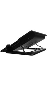 Resim Inca INC-341FXT Ergonomıc USB Sılent Notebook Stand Cooler Black, 15,6" Uyumlu,çift USB Giriş, Ayarlanabilir Fan Hızı, 1200 Rpm Güçlü Fazn Hızı,düşük Gürültü Seviyesi 