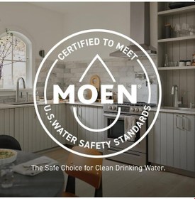 Resim Moen Nolia Tek Kolu Pull-down Püskürtücü Mutfak Bataryası Refleks Diğer 