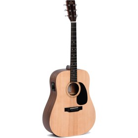 Resim Sigma DME Elektro Akustik Gitar (Natural) 