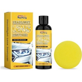 Resim Aubyhe Rayhong Araç Farı Yenileme Ve Temizleme Ajanı - Sararmayı Giderir, Parlatır, Korur - 100ml 