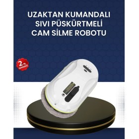 Resim Zero Land Sptrns Çift Diskli Güvenli Otomatik Cam Silme Robotu 