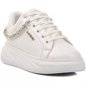 Resim AYAKMOD Beyaz Kadın Spor Ayakkabı Lady 7081 Z 