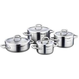 Resim Korkmaz Alba 8 Parça Tencere Seti A2795 