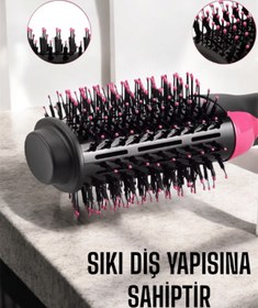 Resim Marsilyan 1200 Watt Gücünde Negatif İyon Teknolojili 3 Isı Kademeli Fön Tarağı - FKU8195-8938 
