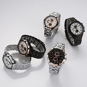 Resim Jfyoda Erkekler Kuvars Alaşımlı İş Günlük Kol Saati İzle 