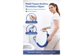Resim Plasyay Yerli Spiral Taharetmatik Yeni Tekneler ve Karavanlar Için Mavi 150 Cm 
