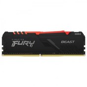 Resim Kingston Fury 16GB 3200 DDR4 RGB KF432C16BB1A/16 Orjinal - Faturalı - Garantili Ürünler - Hızlı Gönderim