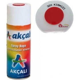 Resim Akçalı Sprey Boya 400 Ml 320 Kırmızı Diğer Renkler 