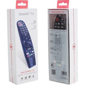 Resim Ayt Huayu Rm-g3900 V2 LG Uyumlu Smart Tv Netflix Amazon Tuşlu Universal Sihirli Kumanda Air Özellikli Usb Li 