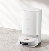 Resim Xiaomi İstasyonlu Çift Döner Paspaslı 4000pa Akıllı Apple-Android Wi-fi Kontrol Robot Süpürge 
