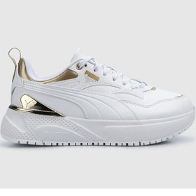 Resim Puma R78 Disrupt Metallic Dream Beyaz Kadın Sneaker 39780301 