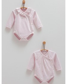 Resim Caramell Cute Rabbıt Anvelop Uzun Kol İkili Body Lila 