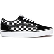 Resim Vans Vn0A38Dmpvj1 Vans Mn Ward Erkek Spor Ayakkabı CHECKERED BLACK/TRUE WH 