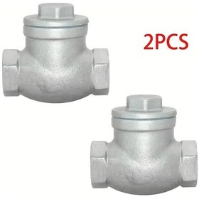 Resim Willowhaven 2 Adet 1/2 Dn15 Paslanmaz Çelik Bayan Rögar Çekvalf, Geri Akış Önleme, Sulama Sistemi 