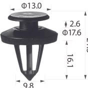 Resim IM GLOBAL Oto Klips OEM Fiat 46835626, 71769495, Citroen Peugeot 9345A1 10lu Paket 