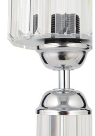 Resim İstanbul Avize Kristal Taşlı Gümüş Kasalı Y-15 Gümüş Taş Kafalı Abajur 