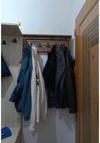 Resim Umutpark Ahşap Dekoratif Duvar Askılık. Ceviz 