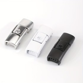 Resim 2/4 Adet Demir Alaşımlı Ayakkabı Bağcığı Tokaları, Metal Ayakkabı Bağcığı Klipsleri, Dayanıklı Çıtçıtlı Spor Ayakkabılar İçin, Unisex Spor Ayakkabı Aksesuarı 