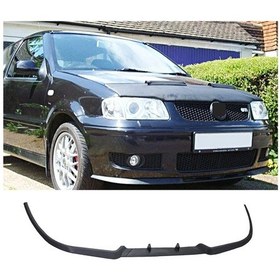Resim Vw Polo Mk3 1995 - 1999 Ön Lip Mat Siyah Ön Tampon Lip 